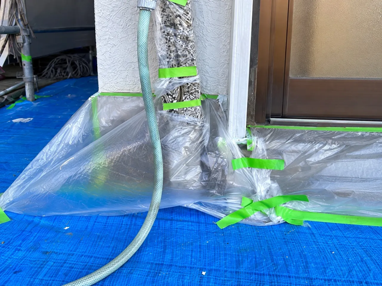 習志野市実籾|ぐらつく屋外立水栓の交換・給水配管工事